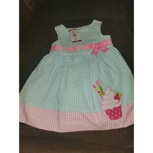 Counting daisies spring cupcake dress size 18 months nwt